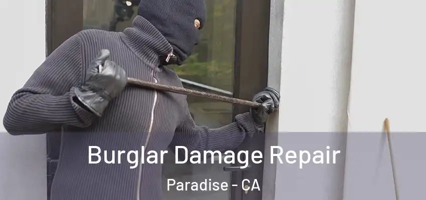  Burglar Damage Repair Paradise - CA